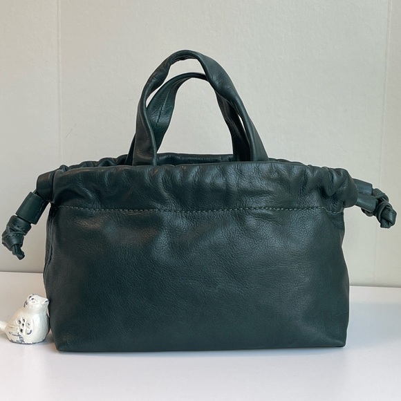 Madewell The Piazza Mini Crossbody Bag In Dark Palm